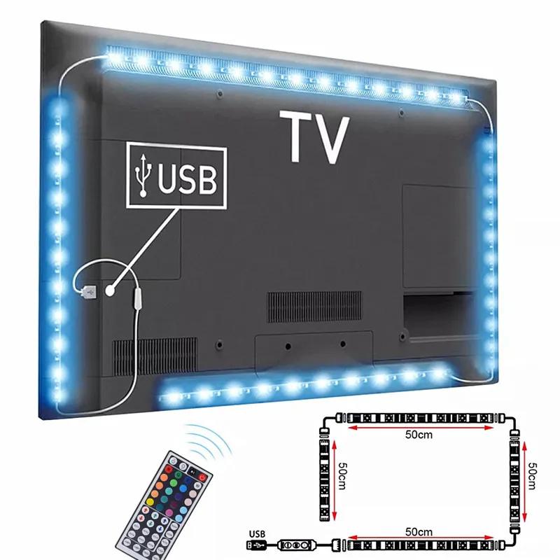 TV Ʈ USB 5V  4x50cm, 2x50cm, 2x100cm, RGB ..